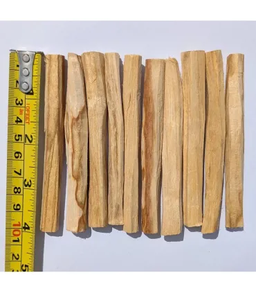 6 incense sticks palo santo, ziploc 15x15cm, w/label