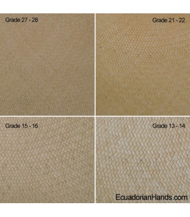 Borsalino Montecristi Panama Hat (Grade 13-14)