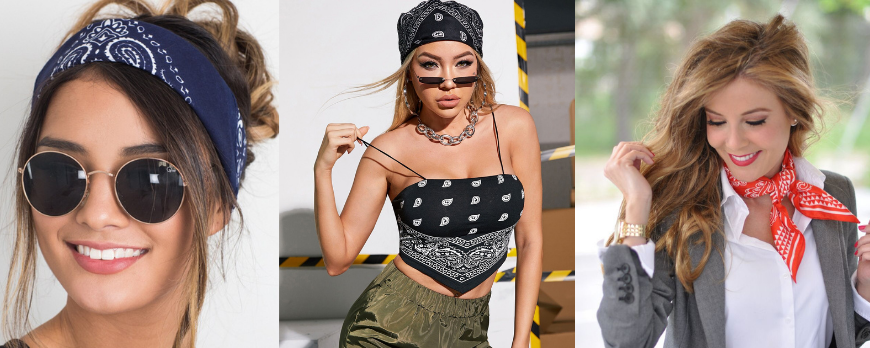 Bandanas or handkerchiefs trend 2021
