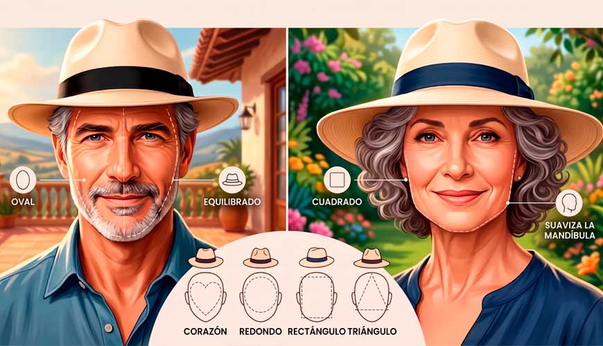 Cómo elegir un sombrero Panamá según la forma de tu rostro y tu tipo de cuerpo