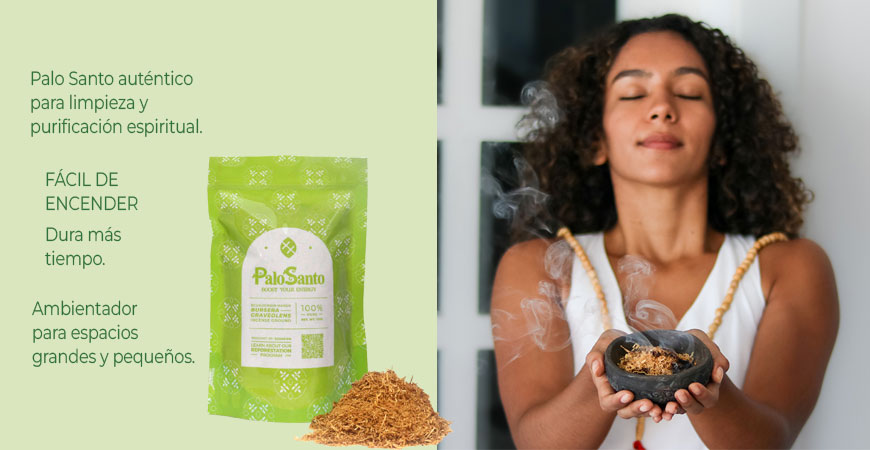 Usos y beneficios del incienso molido de palo santo