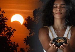 Rituales de Limpieza Energética con Palo Santo durante un Eclipse Solar