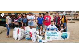 WE REMOVED 46.29 POUNDS OF GARBAGE FROM PLAYA MURCIÉLAGO - MANTA WE REMOVED 46.29 POUNDS OF GARBAGE FROM PLAYA MURCIÉLAGO - MANTA