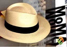 Sombrero de Panamá se expone en el museo MoMa de New York