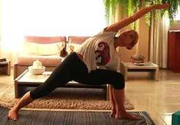 Postura de Yoga de la semana: Utthita Parsvakonasana