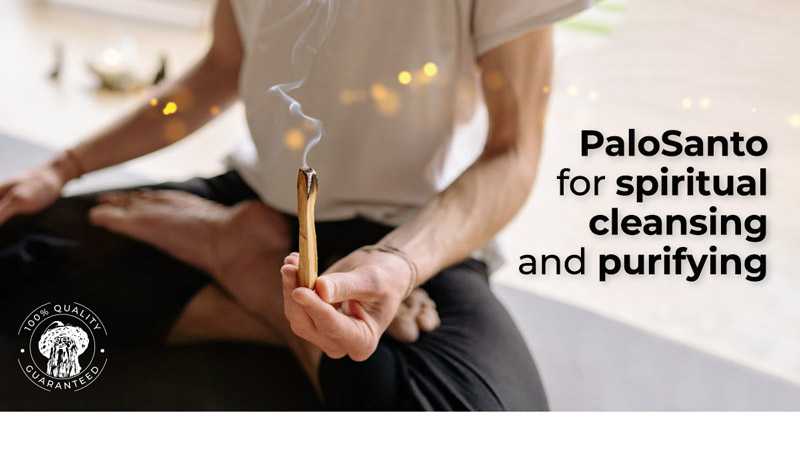 Palo Santo Incense Sticks. Just by burning one end of our palo santo stick, you will balance your energy to a state of peace and harmony. | PORTABLE! For personal daily use on-the-GO! | Increases the feeling of calm and well-being