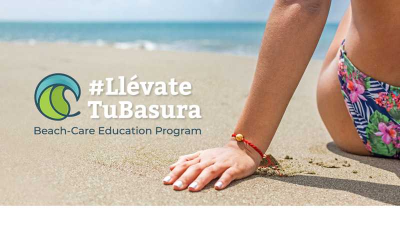 #LlévateTuBasura Beach-care education program. By making the population an active part in the protection and sustainable development of the beaches, we are empowering them to manage their solid waste.