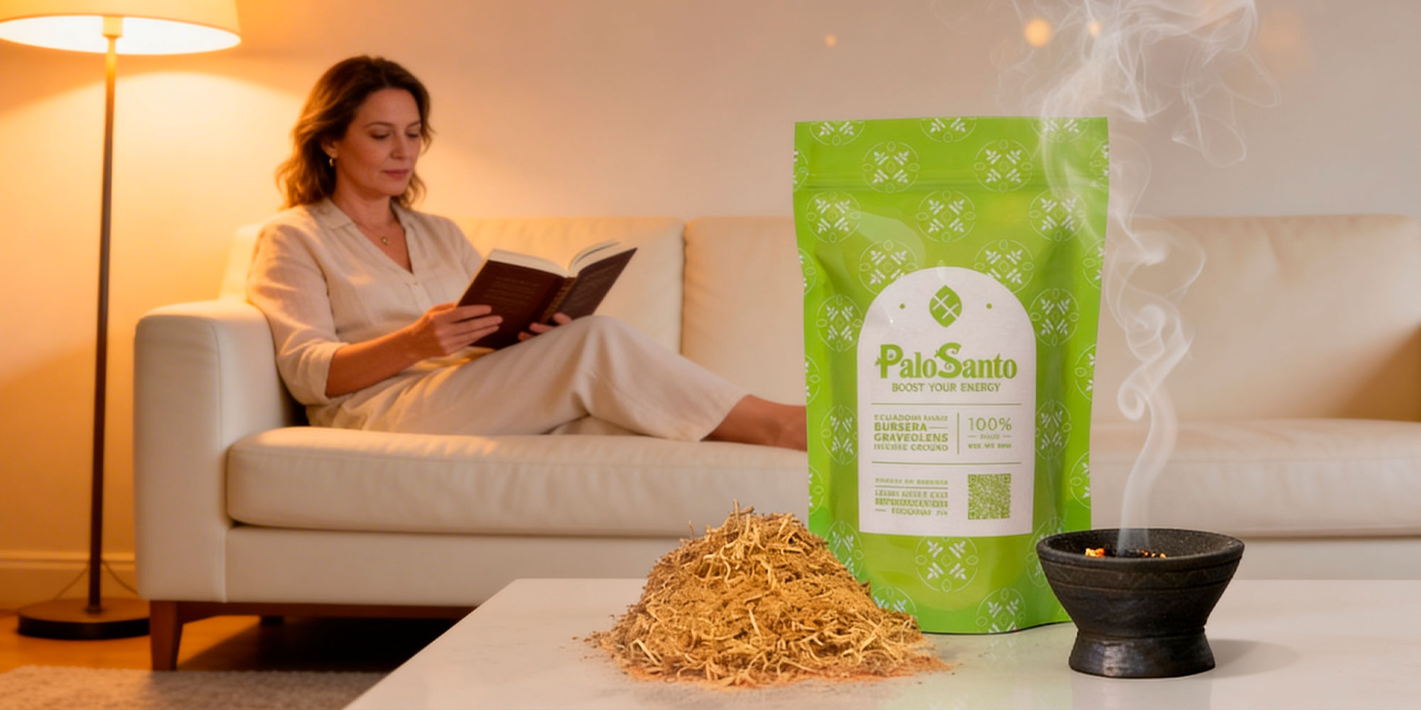 Palo Santo ritual for calm and wellbeing